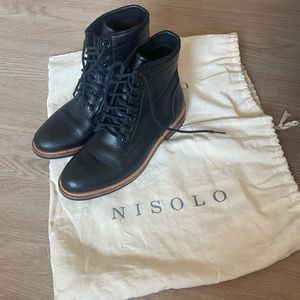 - Nisolo Amalia All Weather Boots Black size 8.5